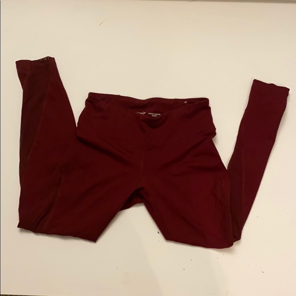 Burgundy Old Navy Elevate Legging